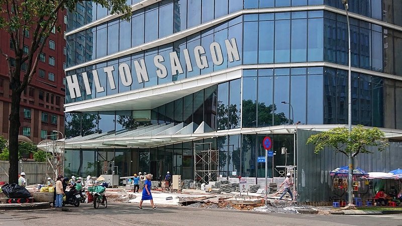 Dư án Khách sạn 5 sao Hilton Hotel Sài Gòn