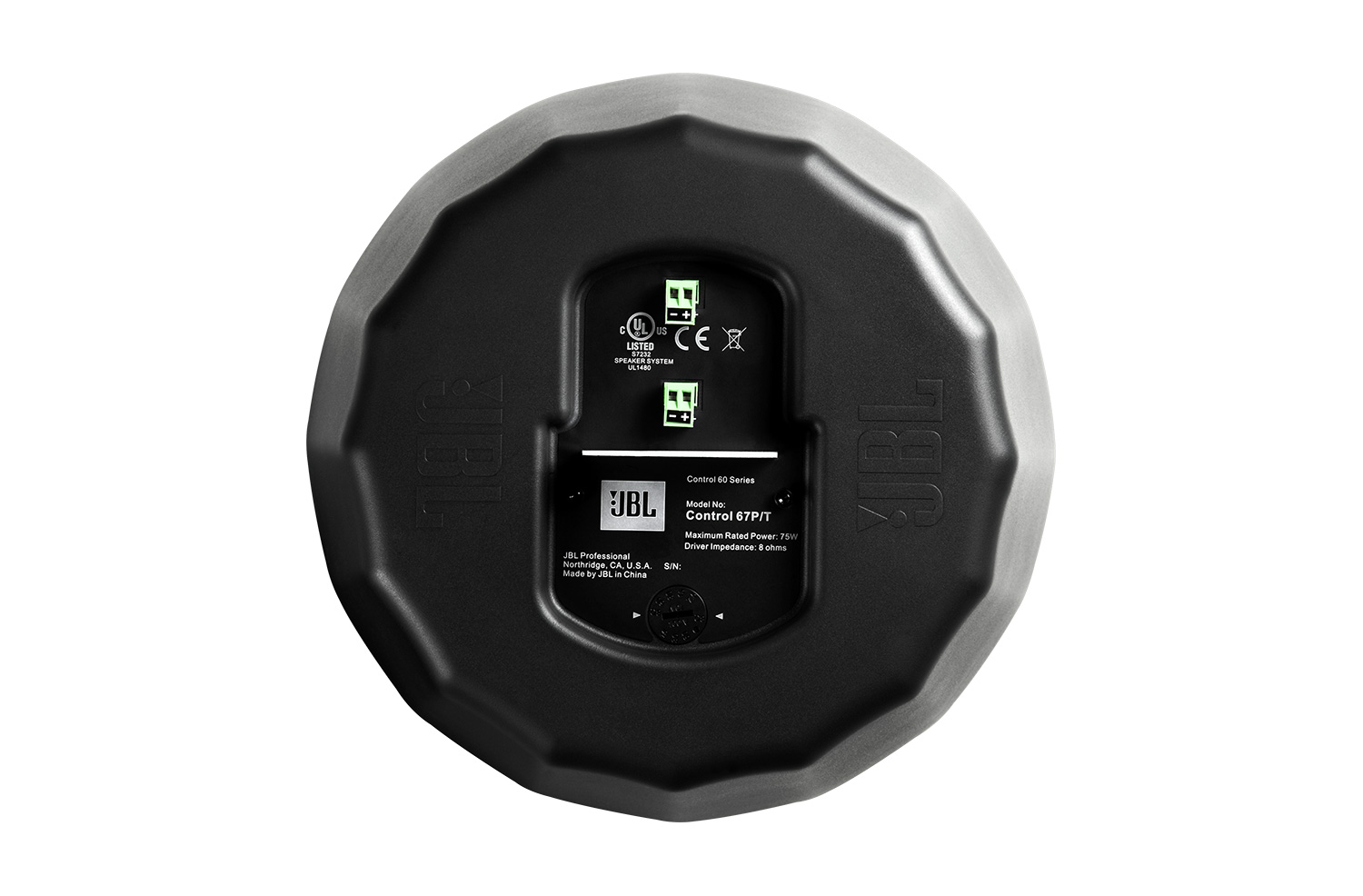 Extended Range Full-Range Pendant Speaker Control 67 P/T 2