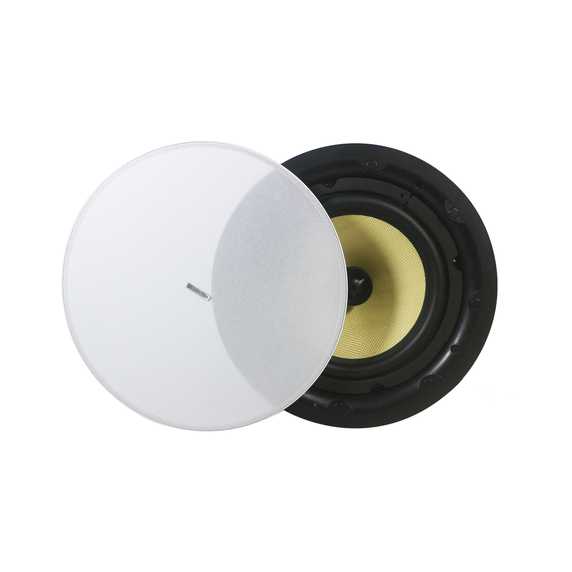 Dante Rimless Ceiling Speaker-DANTE DP 830R POE with DSP 3