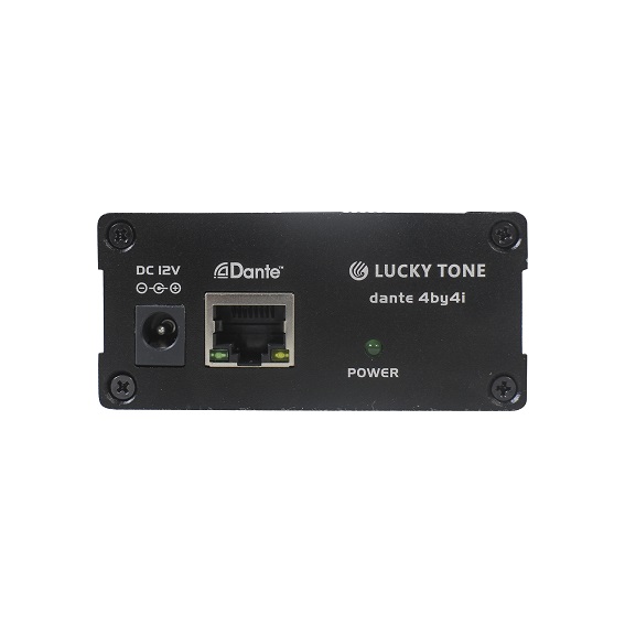 Dante 4-in / 4-out Audio Transmitter-Dante 4by4i POE 4