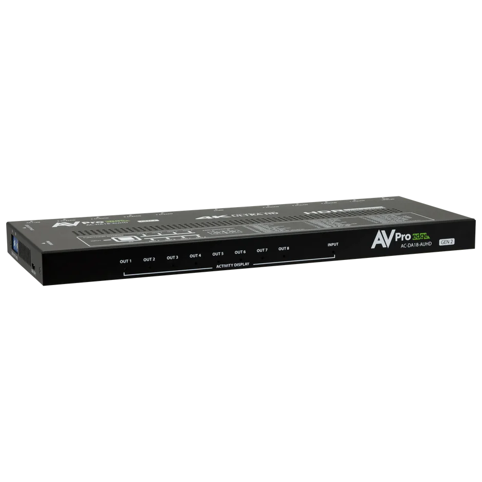 18Gbps 1×8 HDMI Distribution Amplifier-AC-DA18-AUHD-GEN2 3