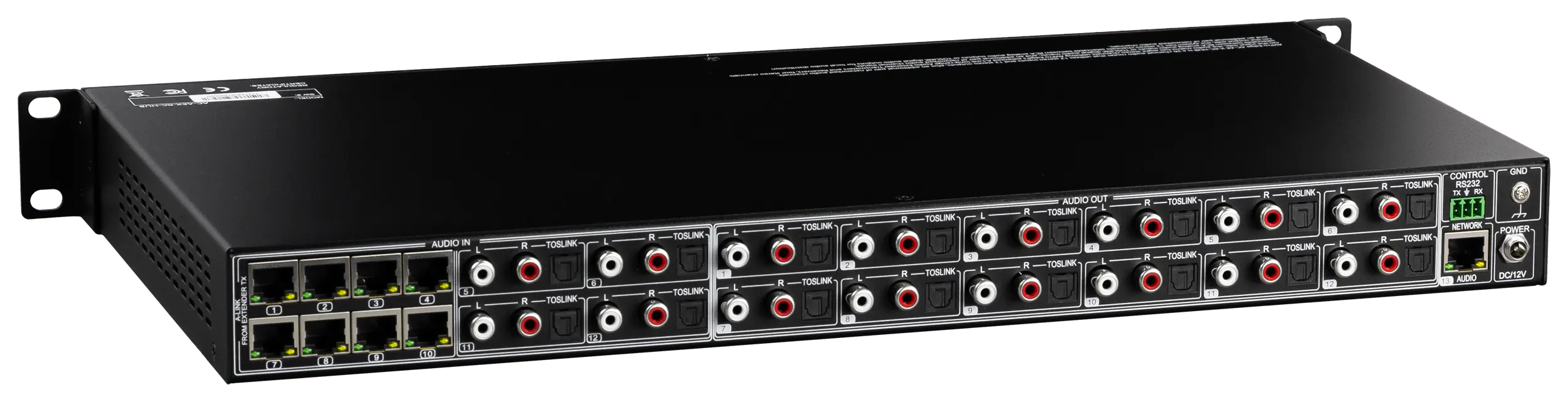 12×12 Audio-Only Matrix Switching Aggregation Hub-AC-AEX-RC-HUB 4