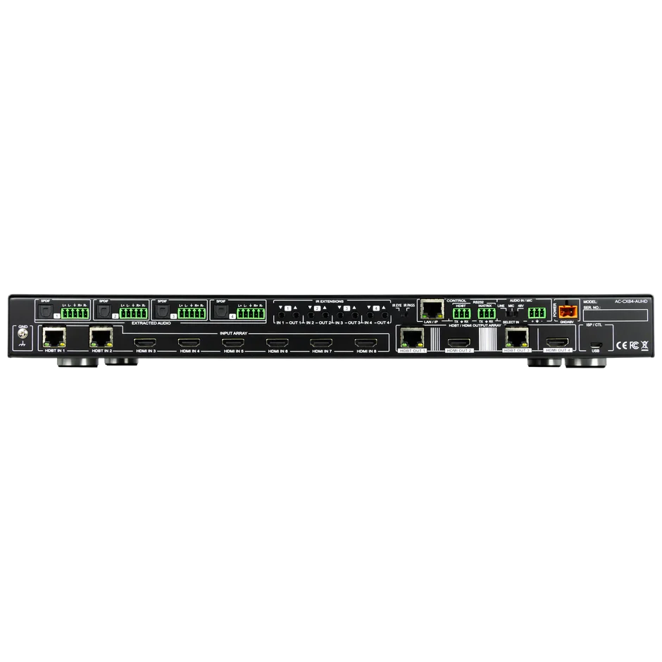 ConferX 4K 8×4 Matrix Switcher with Quick Switch-AC-CX-84 2