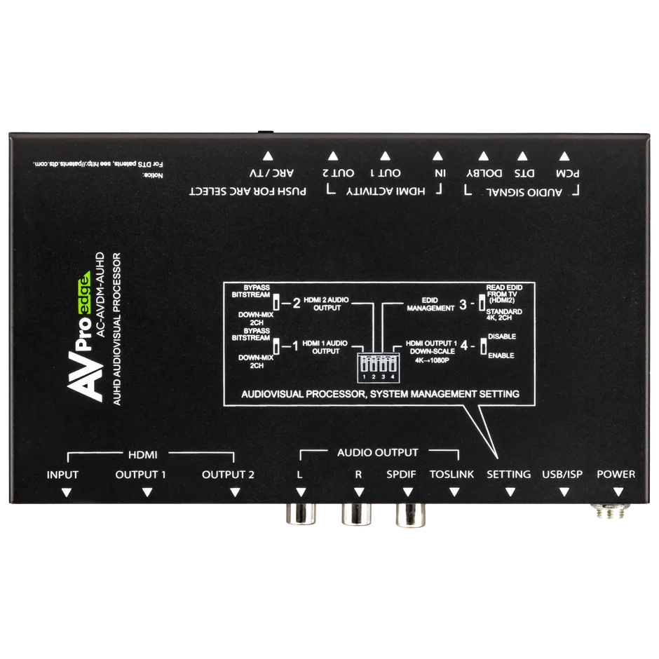 18Gbps HDMI 8-Channel Audio Downmixer 7