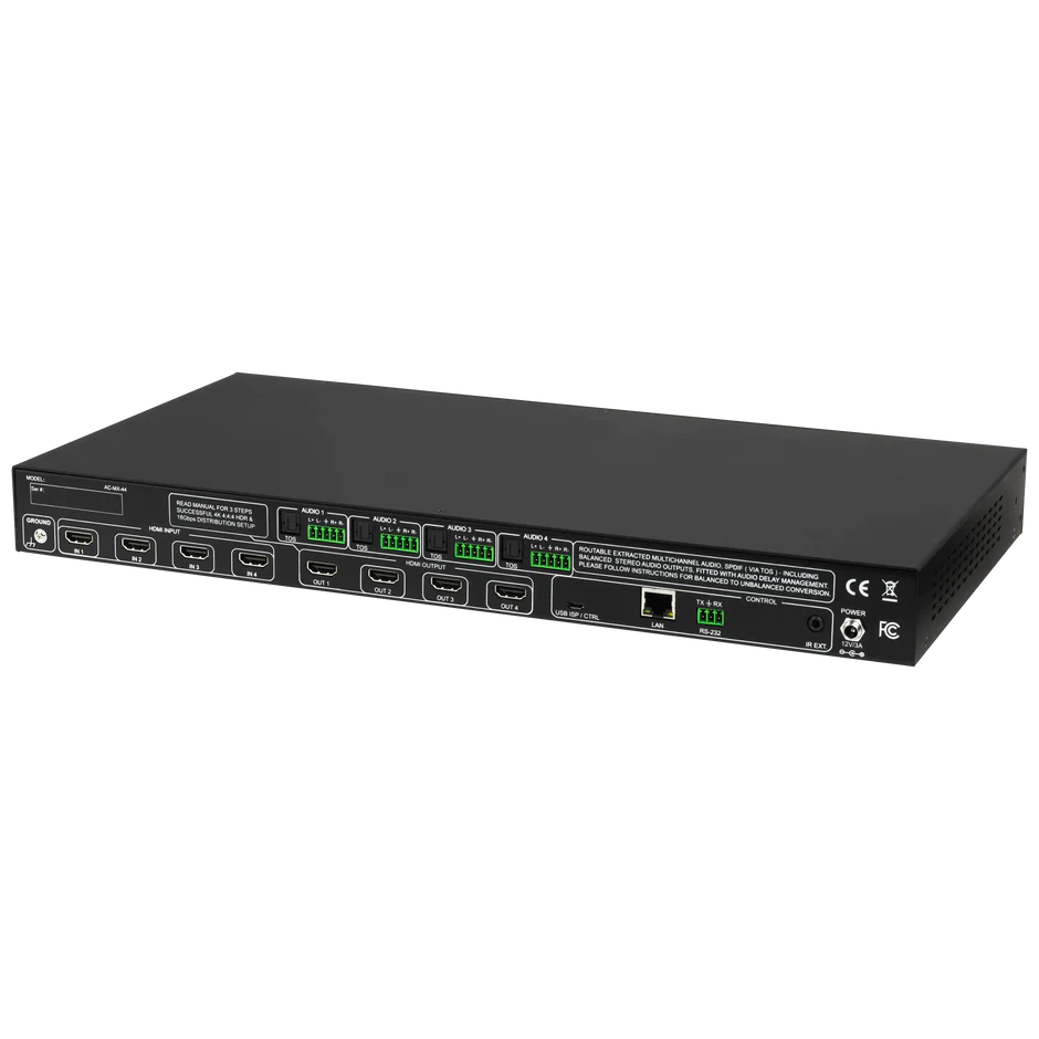 18Gbps 4×4 HDMI Matrix Switch-AC-MX-44 2