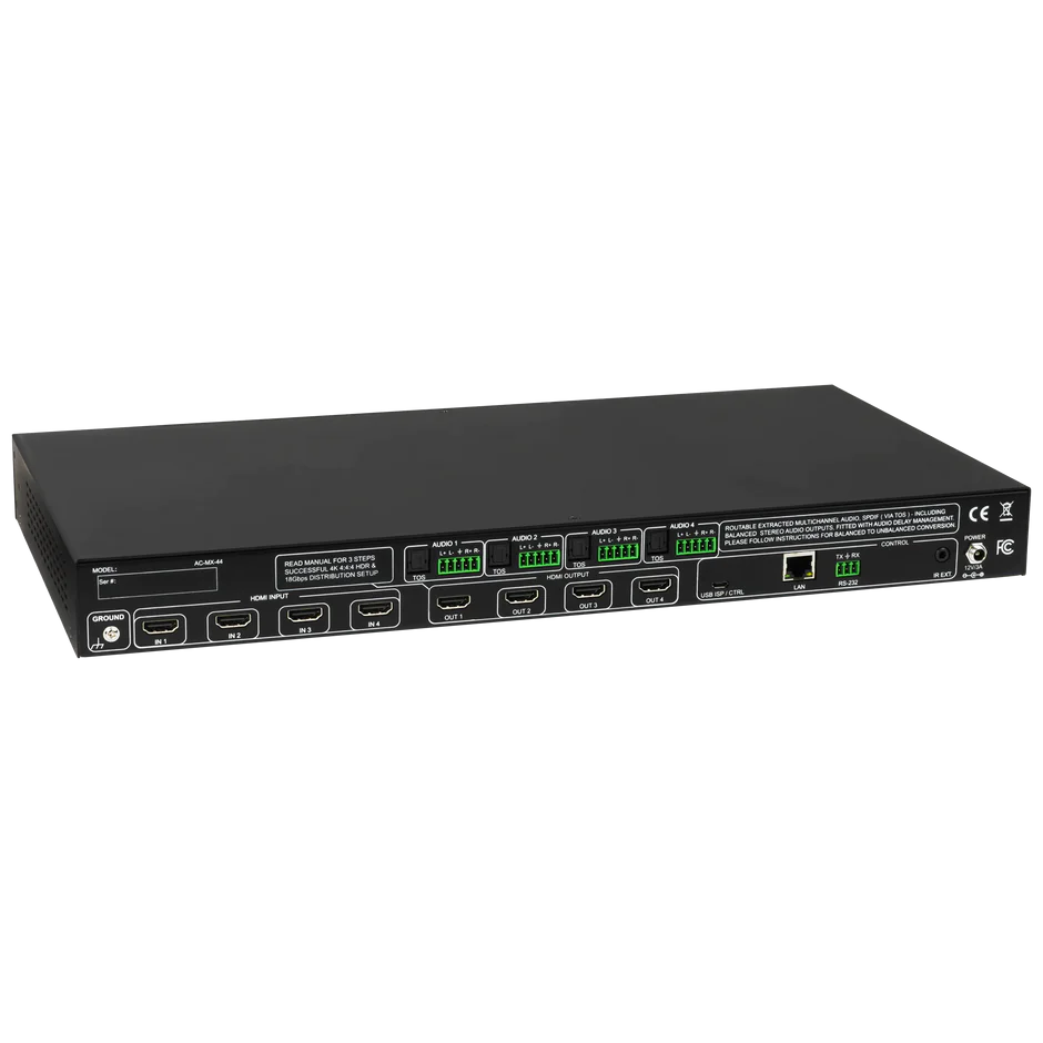 18Gbps 4×4 HDMI Matrix Switch-AC-MX-44 3
