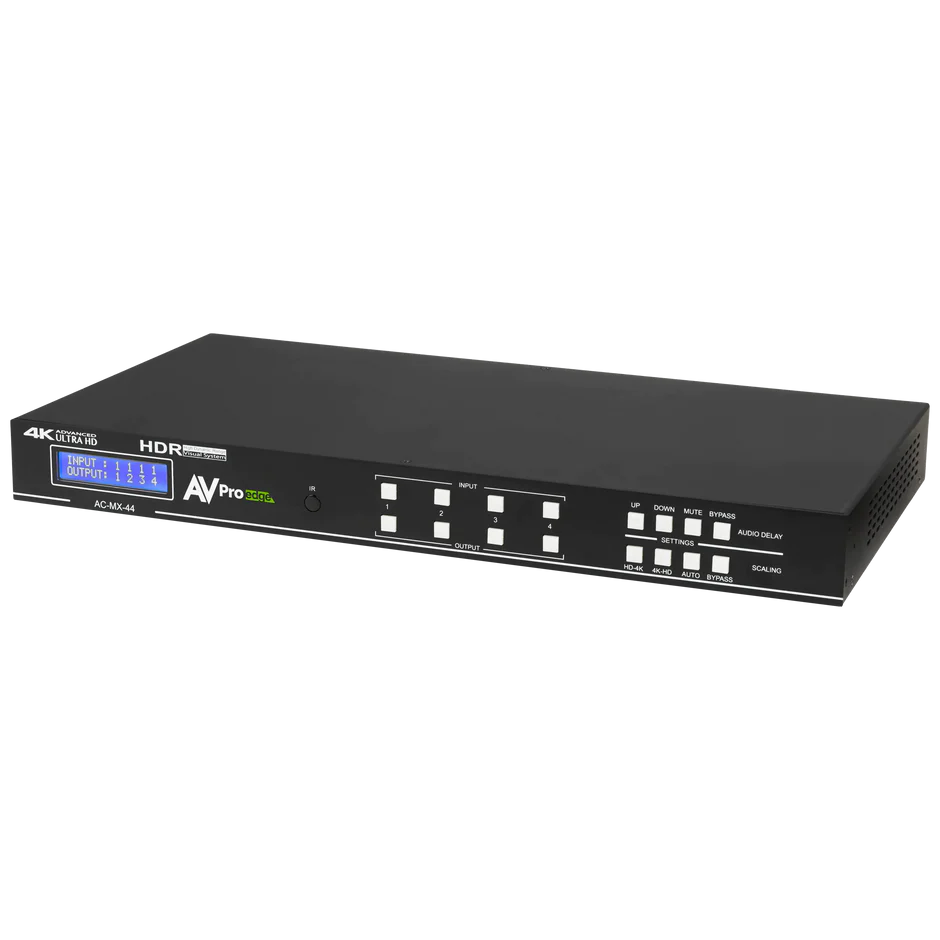 18Gbps 4×4 HDMI Matrix Switch-AC-MX-44 4