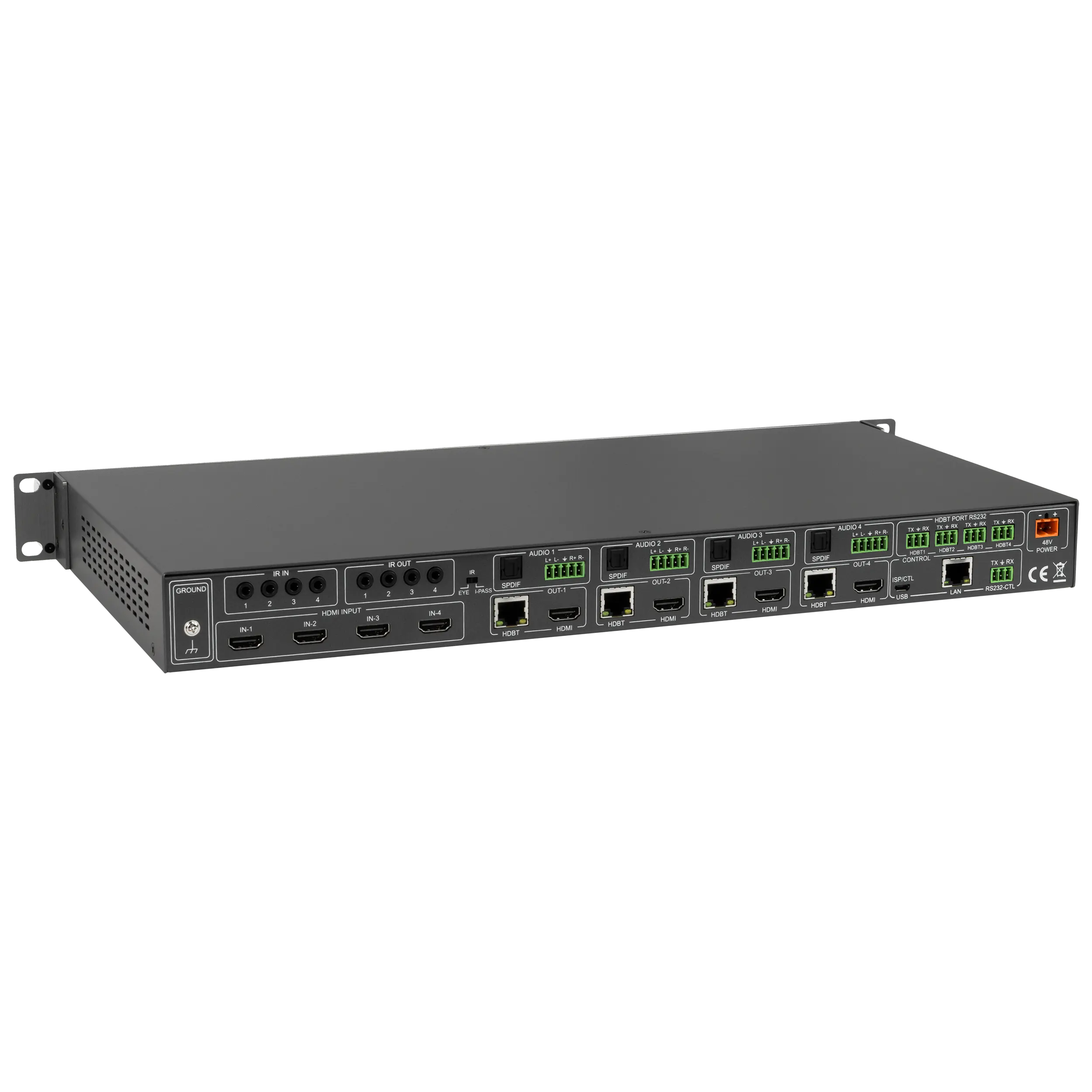 AXION 4 18Gbps 4×4 Matrix Switcher- AC-AXION-4 5