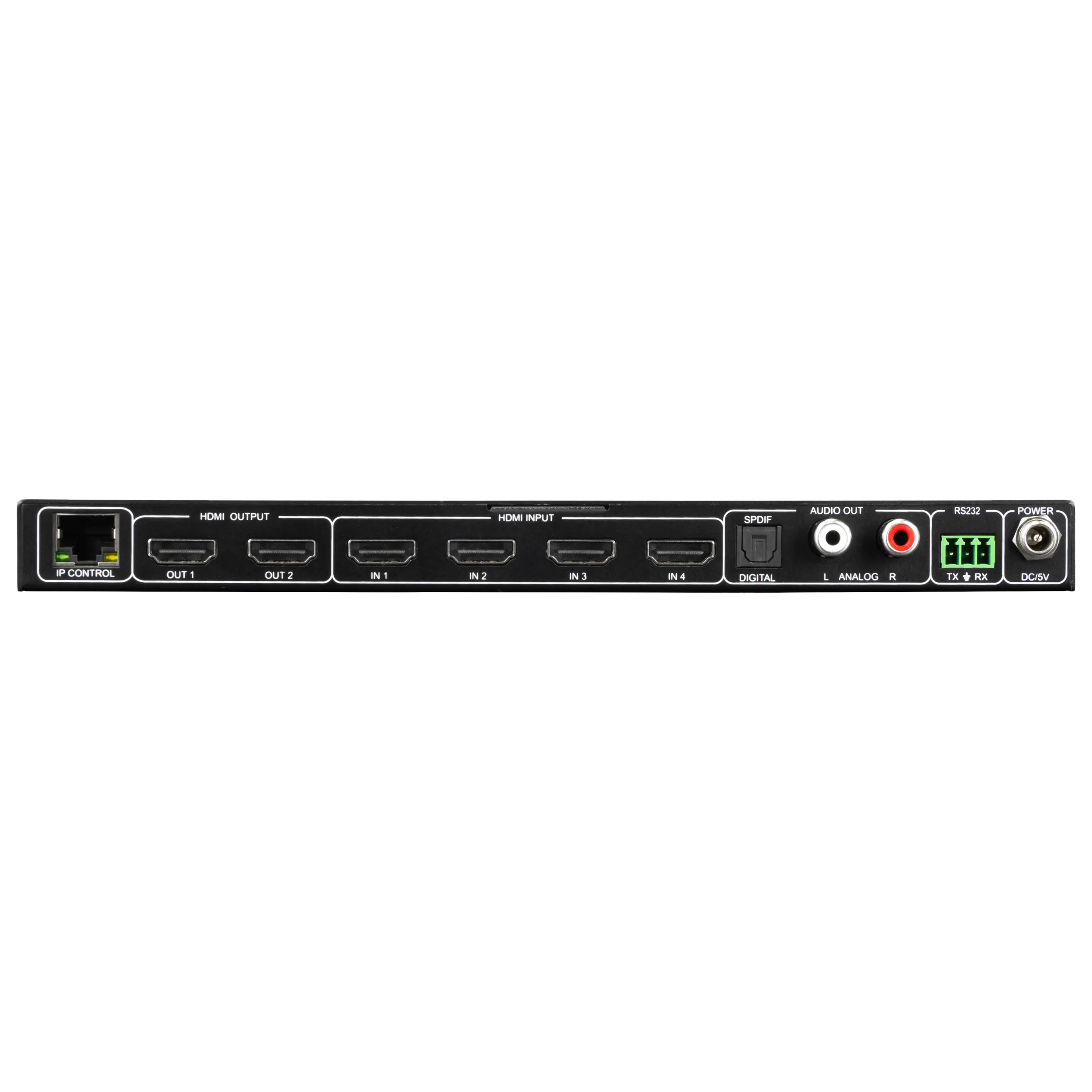 40Gbps 8K 4×2 HDMI Matrix Switcher-AC-MX-42X 7
