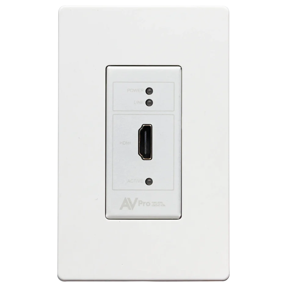 HDMI Wall Plate Transmitter via HDBaseT 3