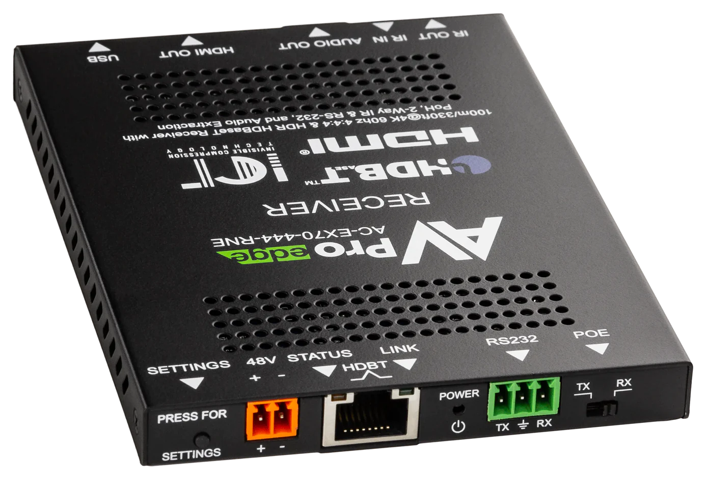 70M 18Gbps HDBaseT Receiver-AC-EX70-444-RNE 3