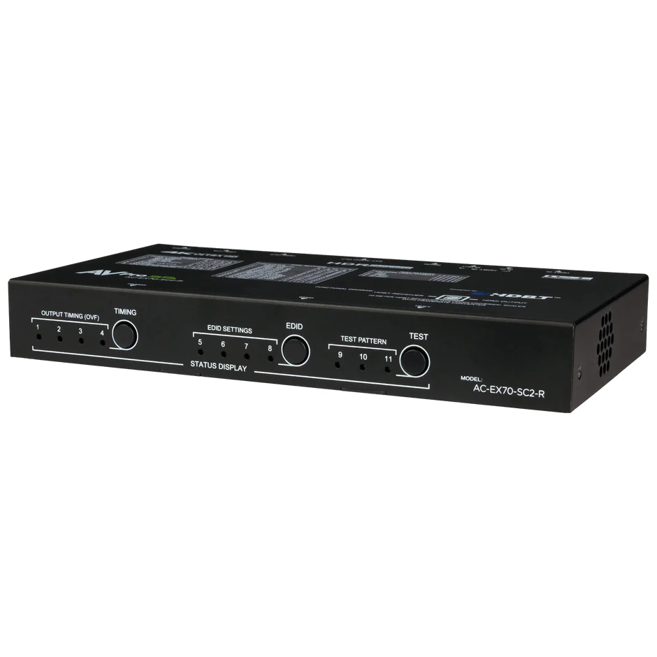 70M 18Gbps HDBaseT Receiver and Scaler-AC-EX70-SC2-R 2