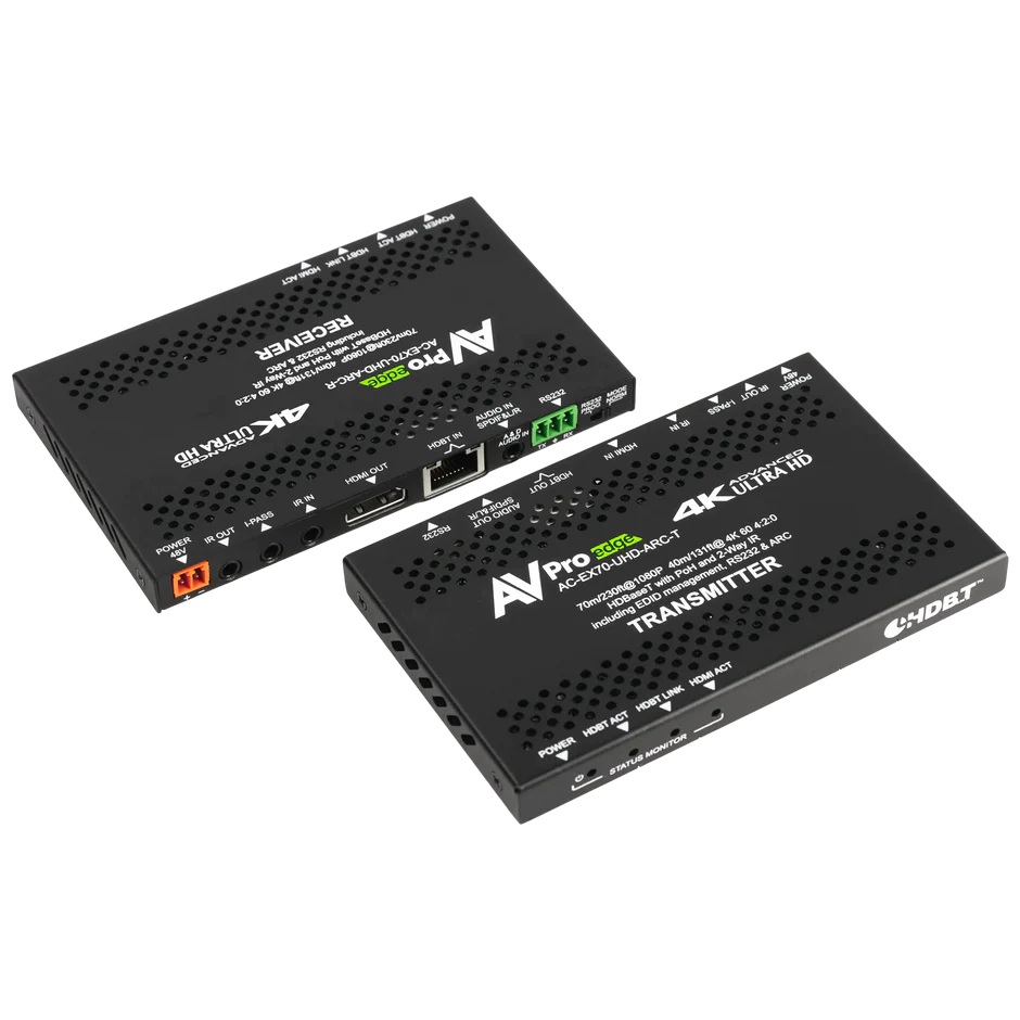 70M 10Gbps HDBaseT Extender Kit with ARC-AC-EX70-UHD-ARC 3