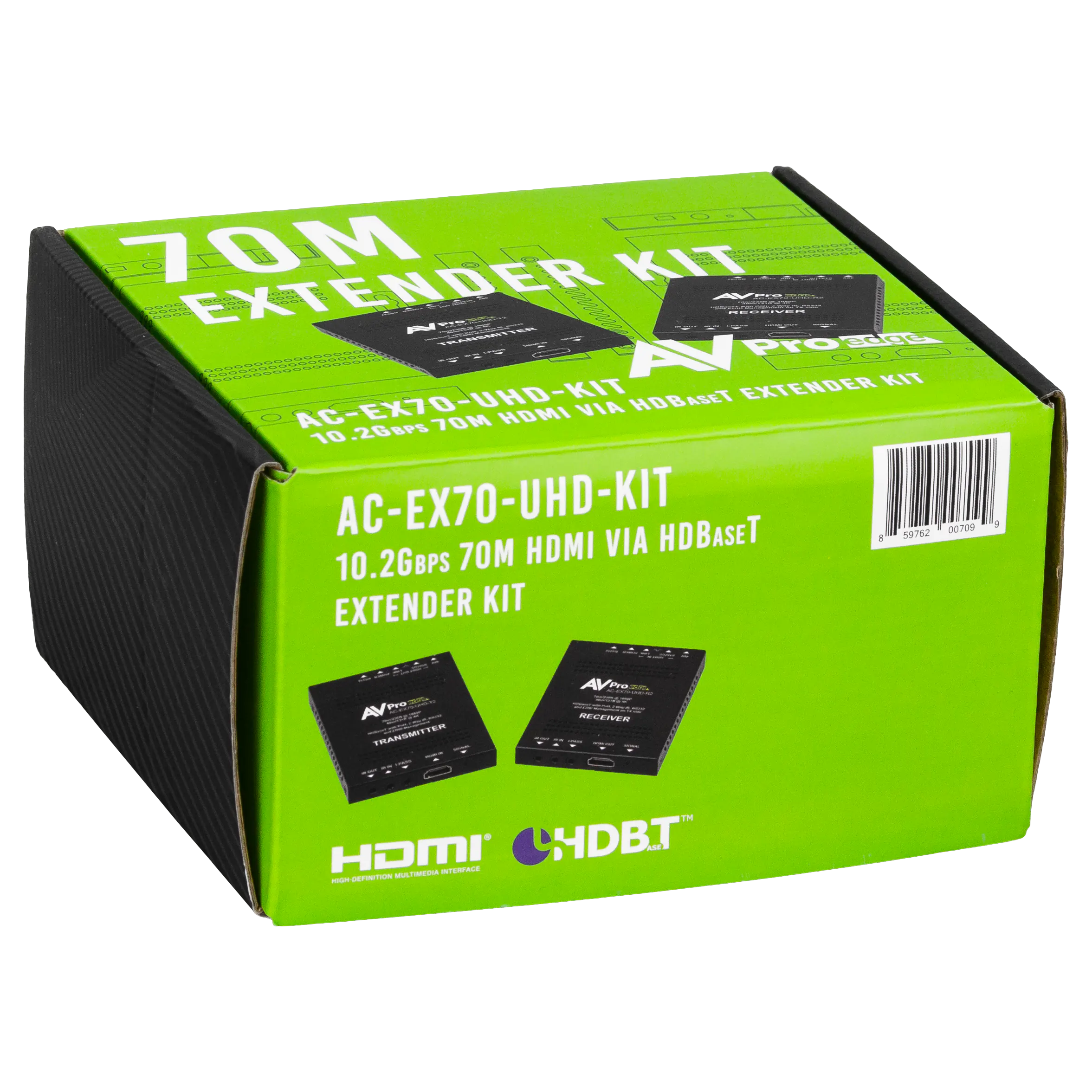 70M 10Gbps HDBaseT Extender Kit AC-EX70-UHD-KIT 12