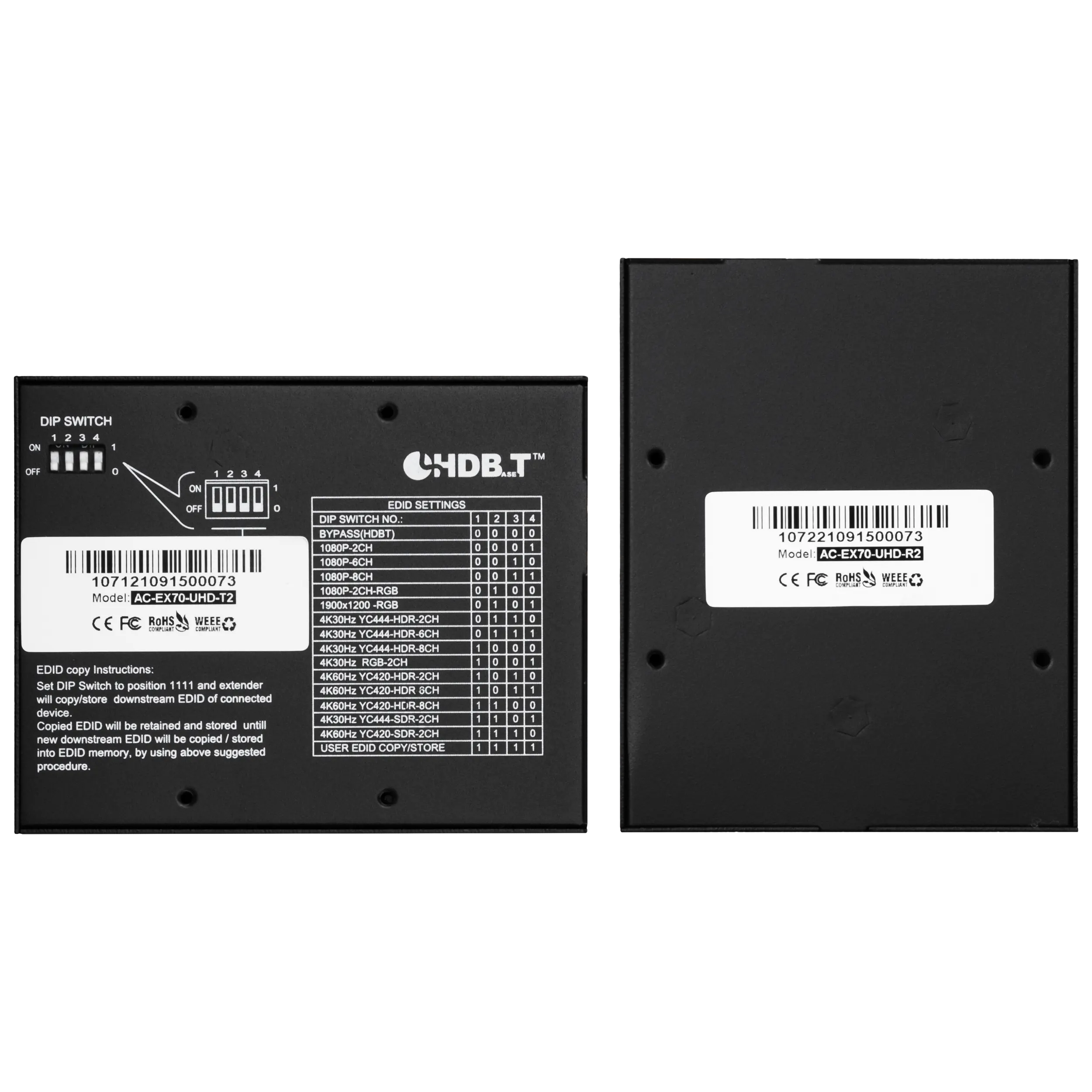 70M 10Gbps HDBaseT Extender Kit AC-EX70-UHD-KIT 13