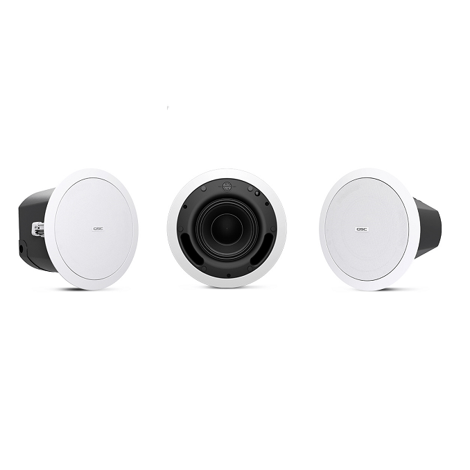 Loa âm trần, dòng AcousticDesign, high profile, 6.5″, 2-way, 60W, QSC AD-C6T-HP 2
