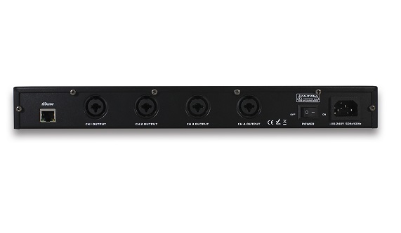 Dante 4/4 Transmitter with 48V Phantom Power-Dante 448V 3
