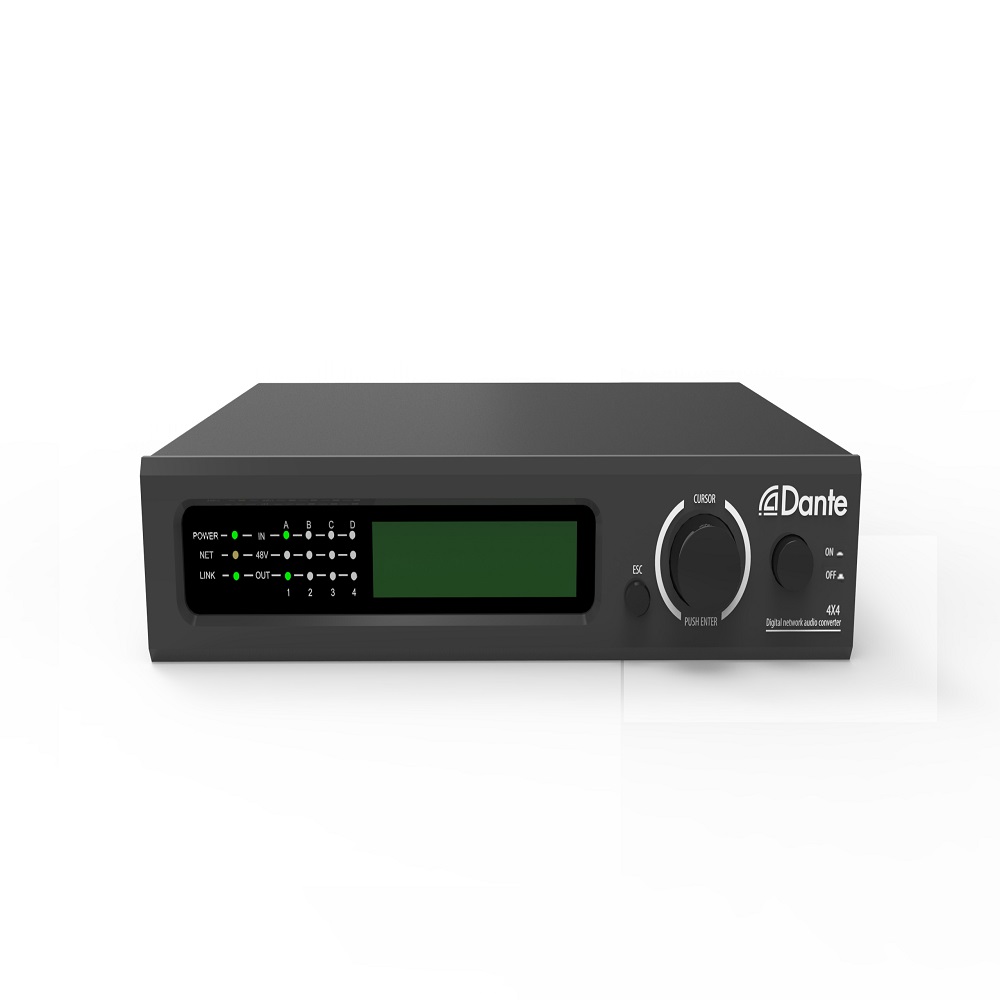 4 in 4 out Dante Converter/Transmitter-Dante 440P