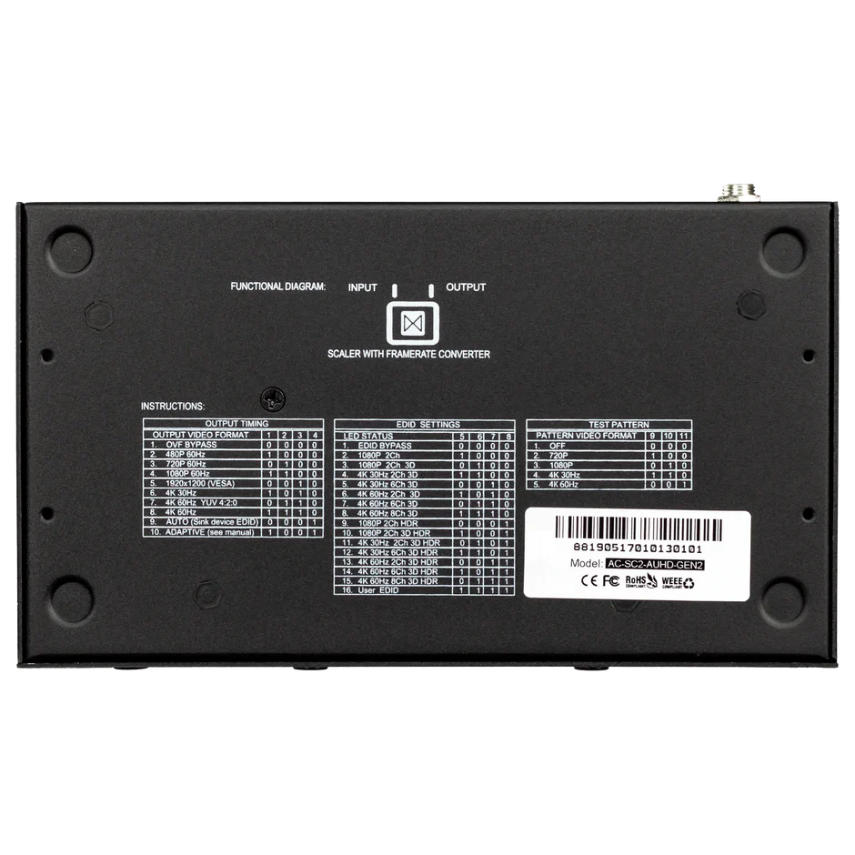 18Gbps Universal Signal Manager-AC-SC2-AUHD-GEN2 6