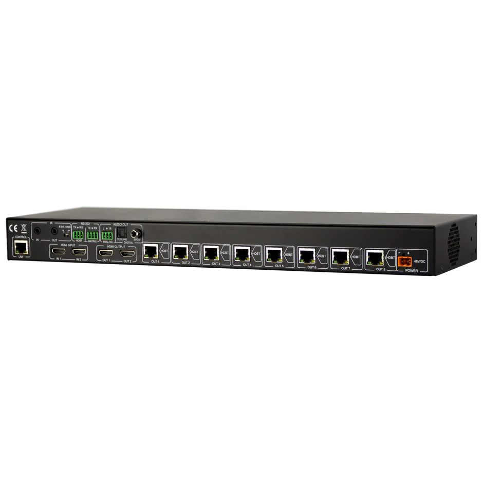 18Gbps 2×10 HDBaseT Distribution Amplifier-AC-DA210-HDBT 3