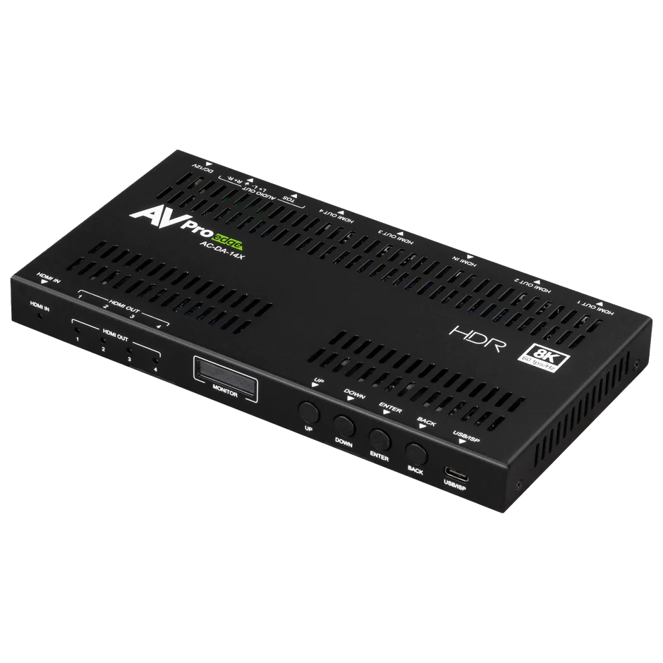 40Gbps 8K 1×4 Distribution Amplifier 2
