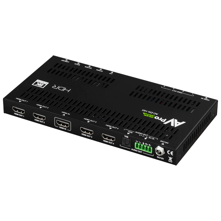 40Gbps 8K 1×4 Distribution Amplifier 3