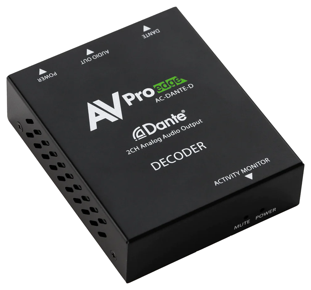 2CH Dante Decoder-AC-DANTE-D 2