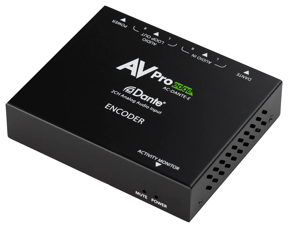 2CH Dante Encoder-AC-DANTE-E 2