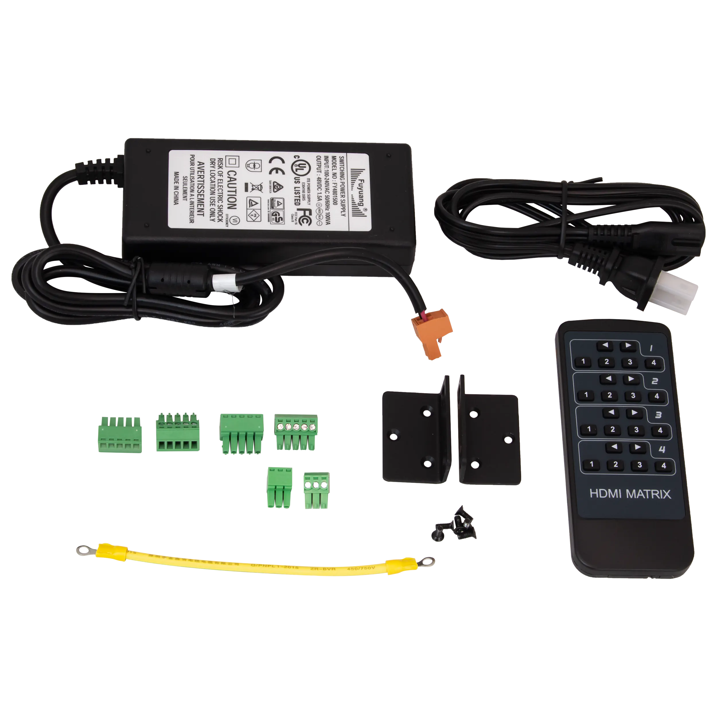 18Gbps 4×4 HDMI/HDBaseT Matrix Switch-AC-MX-44HDBT 6