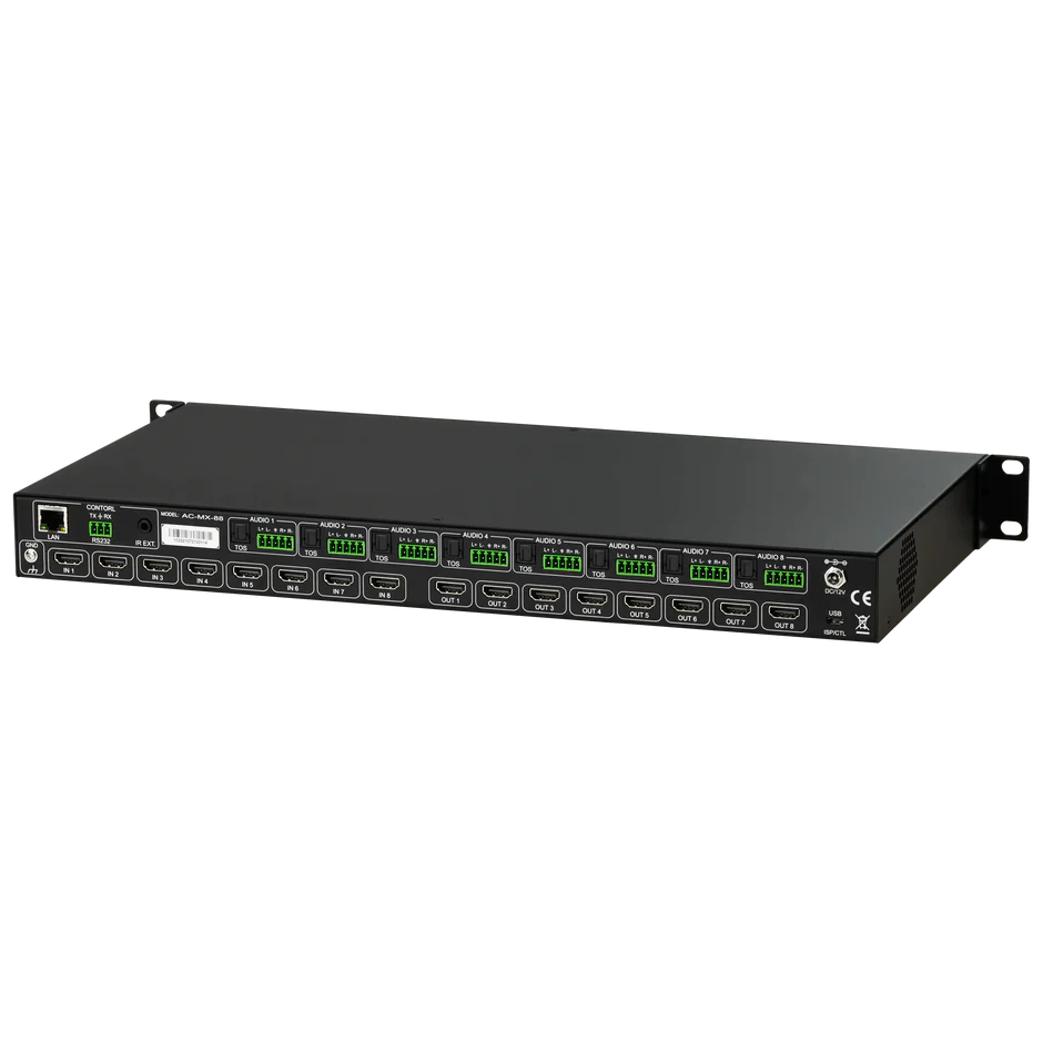 18Gbps 8×8 HDMI Matrix Switch-AC-MX-88 2