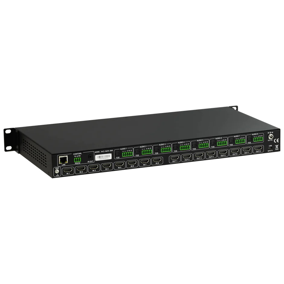 18Gbps 8×8 HDMI Matrix Switch-AC-MX-88 3
