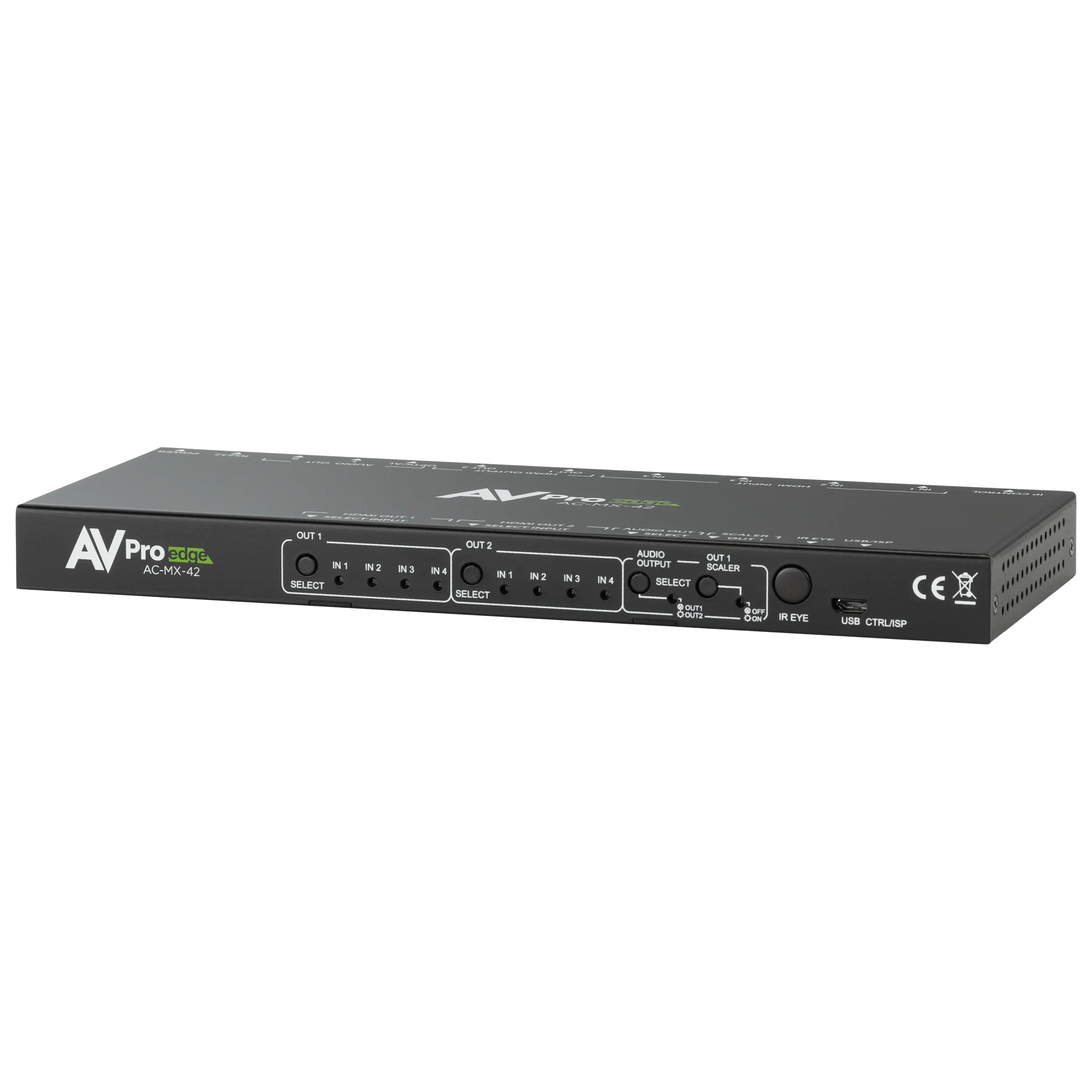 18Gbps 4×2 Auto Switching HDMI Matrix Switcher-AC-MX-42 5