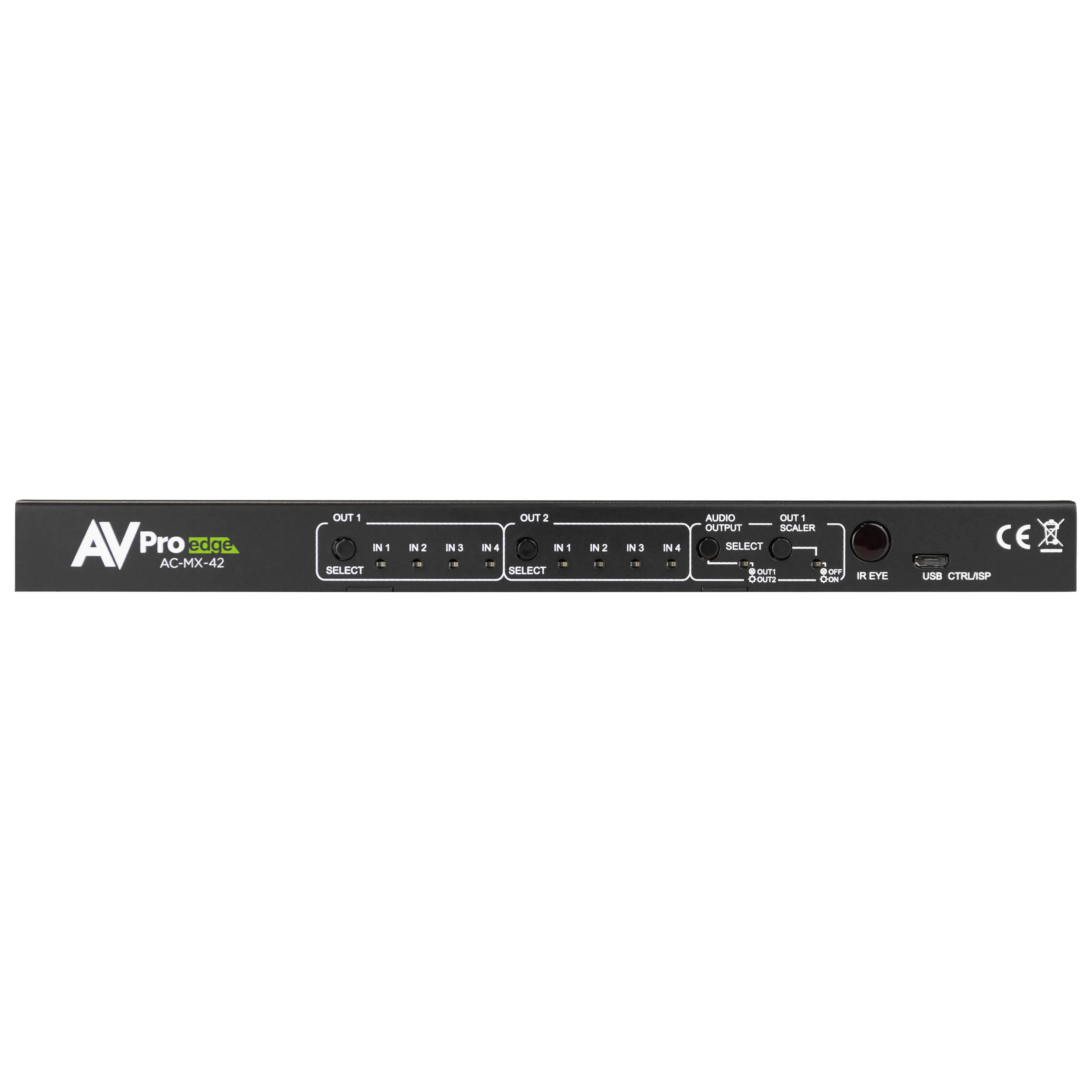18Gbps 4×2 Auto Switching HDMI Matrix Switcher-AC-MX-42 7