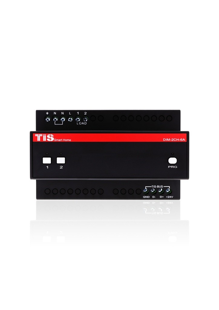 TIS Leading Edge Dimmer 2 channel 6A