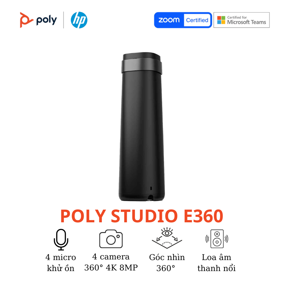 Thiết bị hội nghị truyền hình Poly Studio E360 4