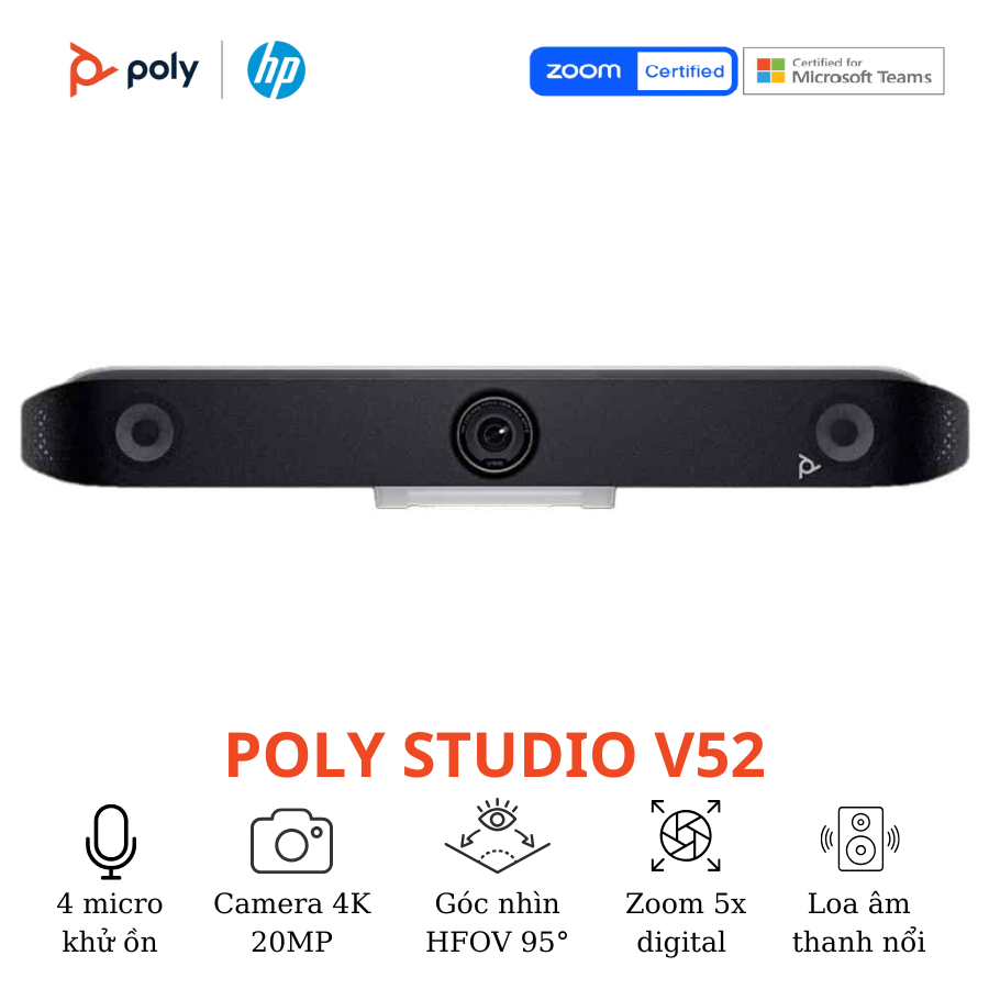 Thiết bị hội nghị truyền hình Poly Studio V52 2