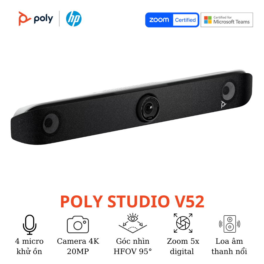 Thiết bị hội nghị truyền hình Poly Studio V52 3