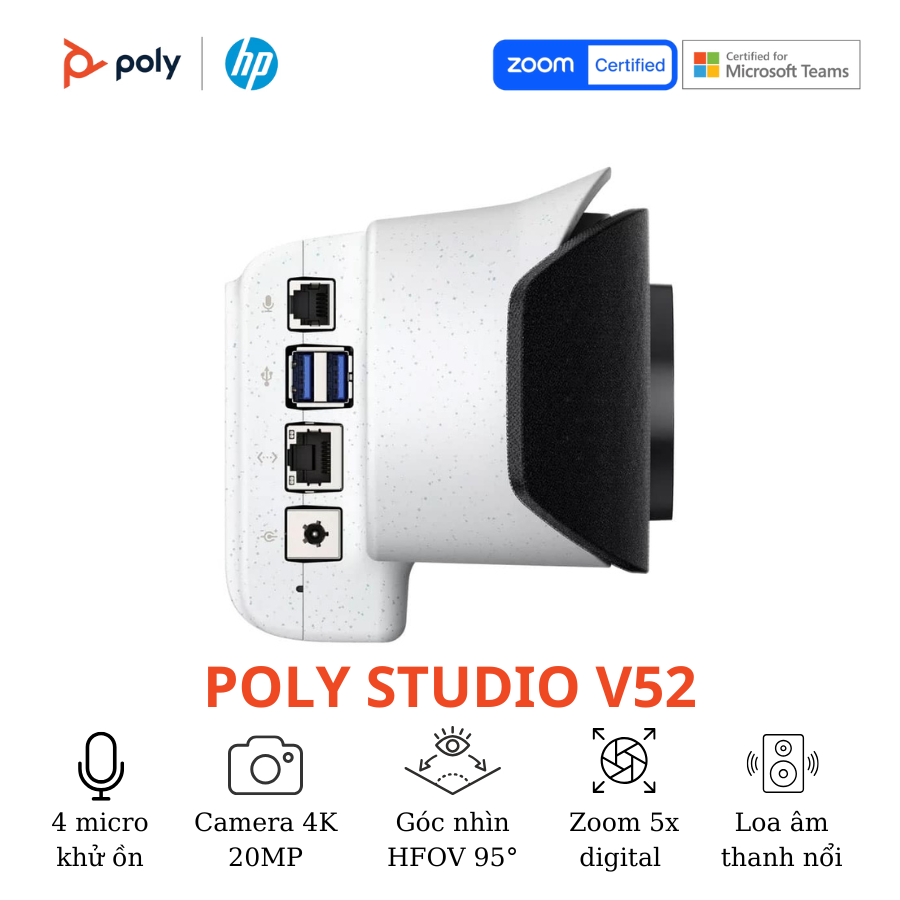 Thiết bị hội nghị truyền hình Poly Studio V52 5