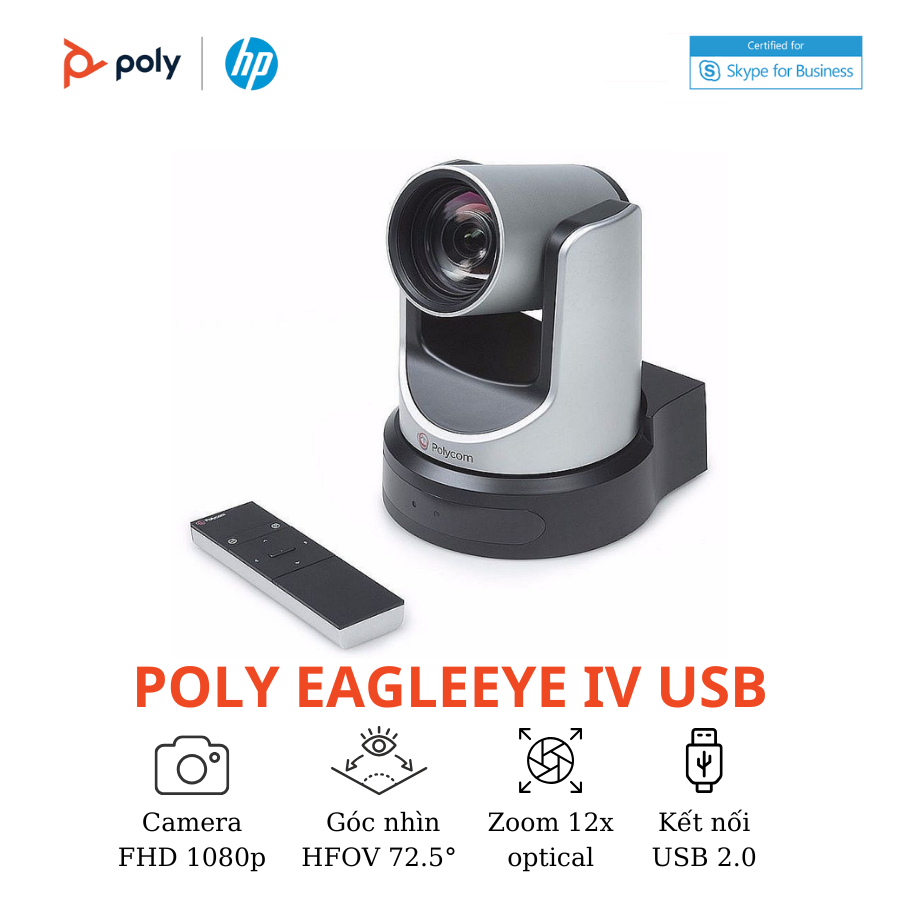 Camera Hội Nghị Poly EagleEye IV USB