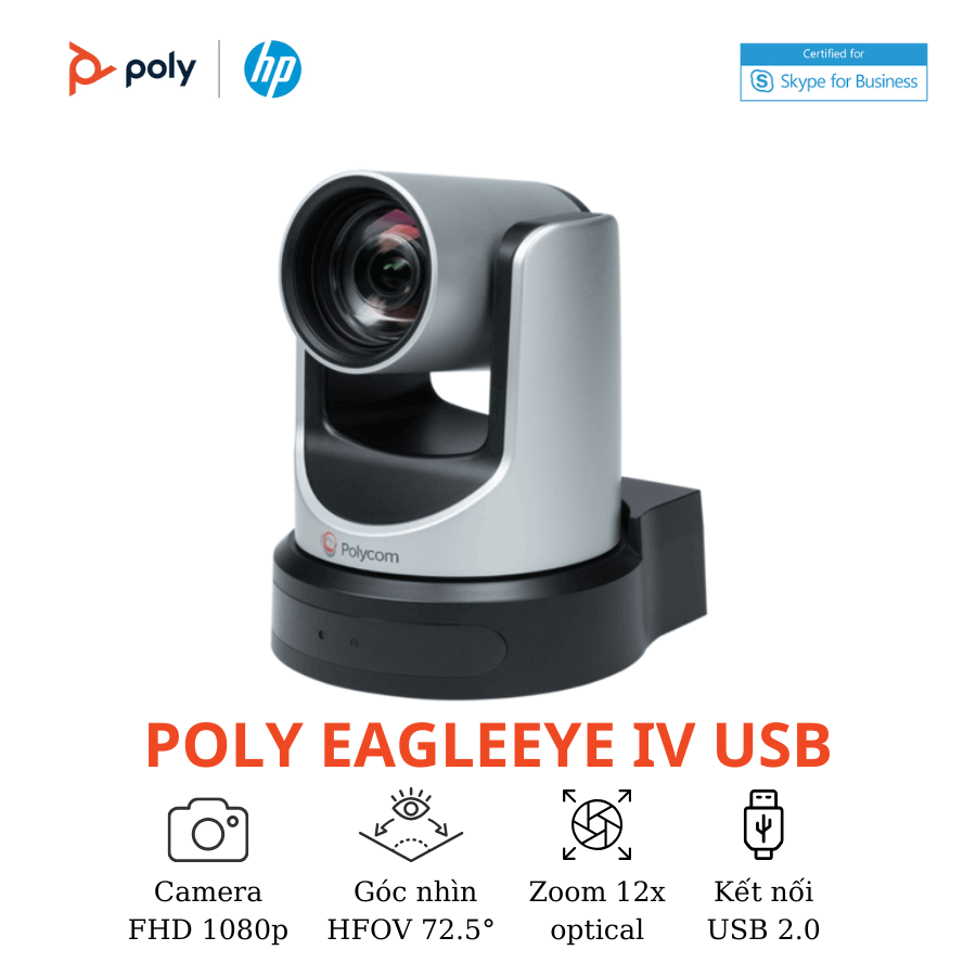 Camera Hội Nghị Poly EagleEye IV USB 4