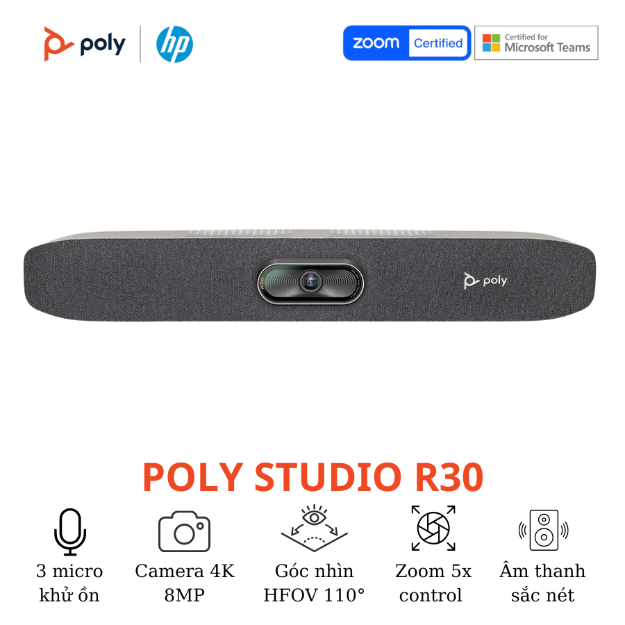 Camera Hội Nghị Poly Studio R30 4