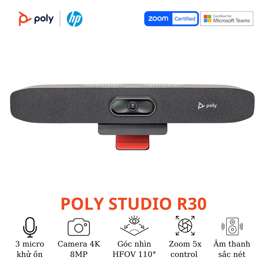Camera Hội Nghị Poly Studio R30 6