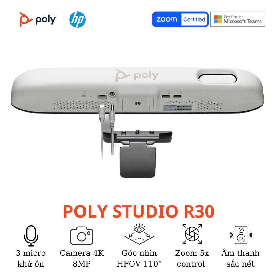 Camera Hội Nghị Poly Studio R30 10