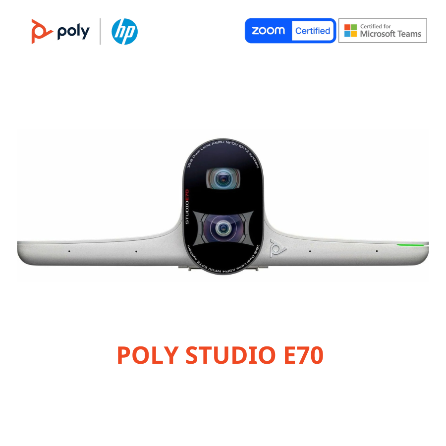 Thiết bị hội nghị Poly G7500 Codec & Studio E70 & TC10 2