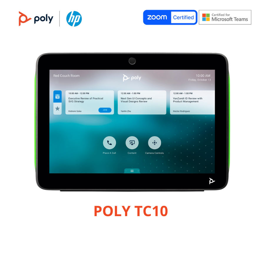 Thiết bị hội nghị Poly G7500 Codec & Studio E70 & TC10 3