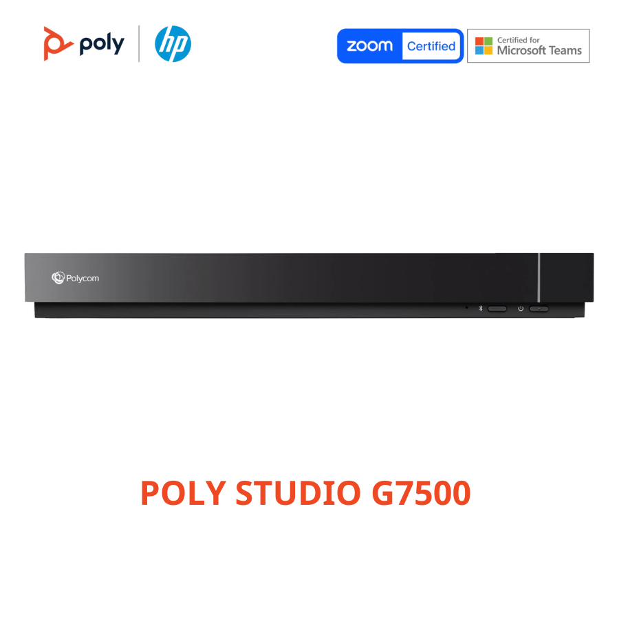 Thiết bị hội nghị Poly G7500 Codec & Studio E70 & TC10 6