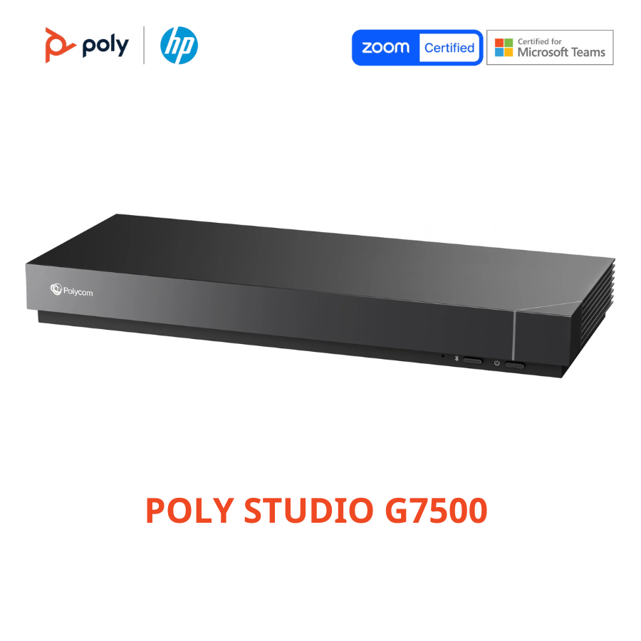 Thiết bị hội nghị Poly G7500 Codec & Studio E70 & TC10 7