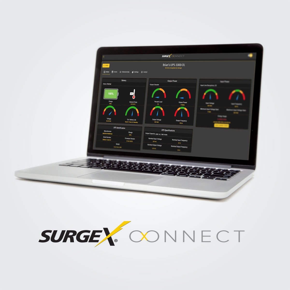 SurgeX CONNECT — Cloud-Based Remote Power Management