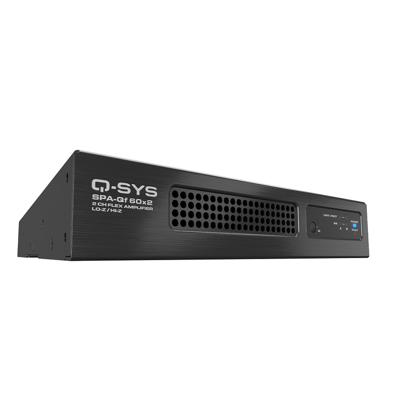 Bộ ampli khuyếch đại mạng 2 kênh x 60W QSC SPA-Qf 60×2 3