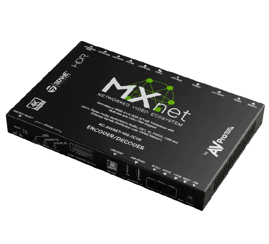 MXNet 10G SDVoE Transceiver – AVProEdge AC-MXNET-10G-TCVR 2